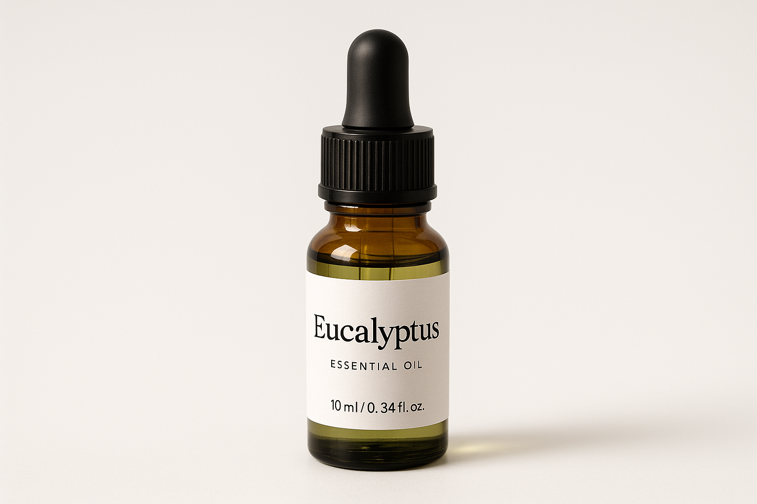 10ml vial eucaplyptus with label